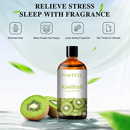 PHATOIL Kiwifruit Fragrance Oil for Diffuser Aromatherapy 3.38FL.OZ - Image 3