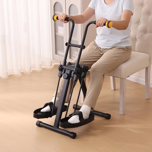 Pedal Exerciser Bike for Seniors, Arm Leg Hand and Knee Elderly Exercise Equipment, Sitting Home Exercise Machine for Total Body, Upper and Lower Limb Trainer - Image 2