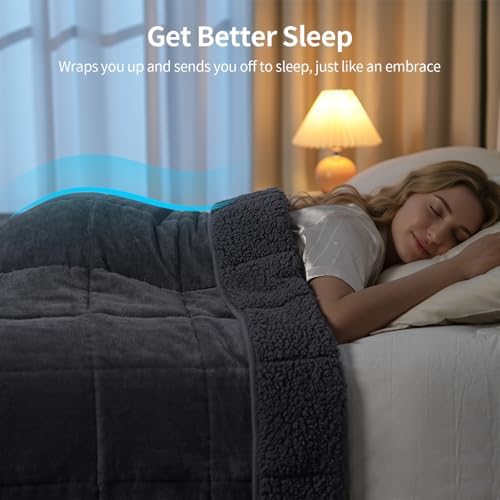 Uttermara Weighted Blankets for Adults Full Size, 15lbs 48x72 inches - Image 3