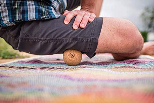 Travel Cork Massage Ball | Lightweight, Sustainable Alternative to Lacrosse Ball for Muscle Pain Relief (2.5 Inch (Pack of 2), Sanded Cork) - Image 6