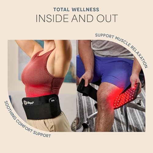 Lifepro Allevared Micro Red Light Therapy Belt- 60 Dual Chip LED Belt - Image 2