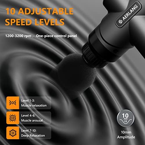 AERLANG Mini Massage Gun Portable Deep Tissue Percussion Muscle Massager - Image 2