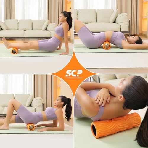 SUBCULTUREPICK Foam Roller Muscle Massage Roller for Back Pain & Stretching - Image 5