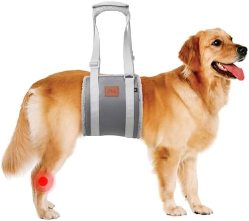 Adjustable Dog Sling for Extra Large Dogs Mobility Aid for Weak Rear Legs by PICKFORLIFE