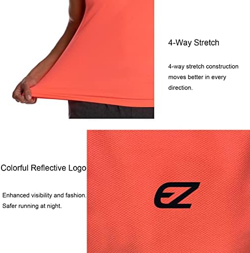 EZRUN Men's Quick Dry Workout Tank Top UPF 50+ Sweat-Wicking Gym Shirt - Image 5