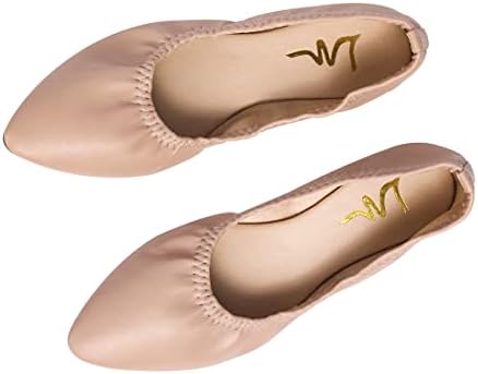 Women's Ballet Flat Slip On Flats - Classic Casual Dress Shoes, Foldable Portable Travel Ballet Walking Shoes - Image 7