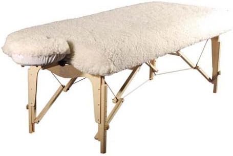 Therapist's Choice® Deluxe Massage Table Fleece Pad Set, Includes Pad and Face Rest Cover, 31” W x 72” L (Fitted Corners Fully Wrap Around Sides of Table, Massage Table not Included) by Therapist%27s+Choice