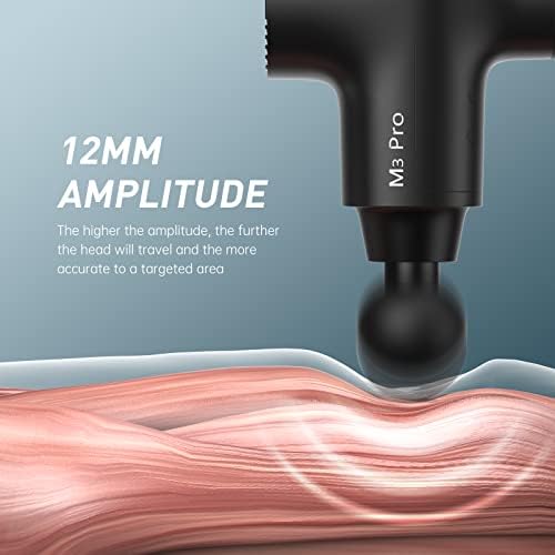 Opove M3 Pro 2 Massage Gun Deep Tissue for Workout Recovery, Black - Image 2