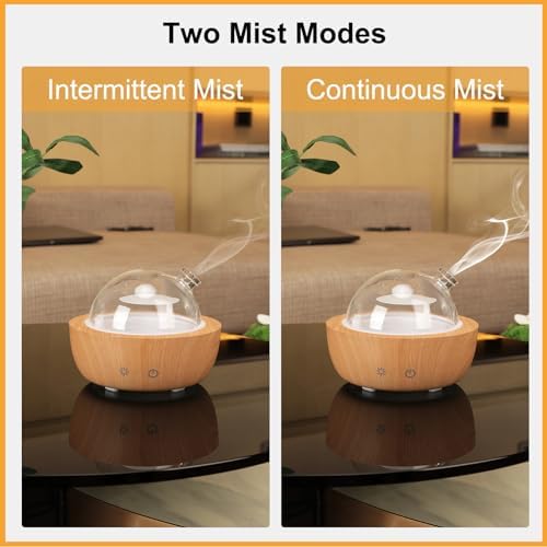 200ml Glass Essential Oil Diffusers for Home,3Pcs Oils - Image 5