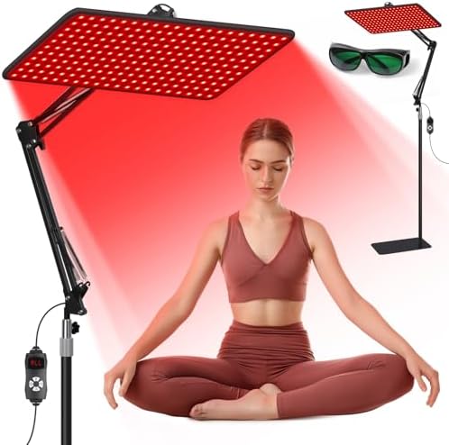 Red Light Therapy for Body and Face, 660nm 850nm 940nm Infrared Redlight by BEICHEN
