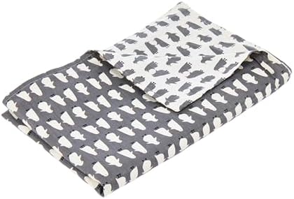 YnM Cotton Duvet Cover for Weighted Blankets (Penguin, 41''x60'') by YNM