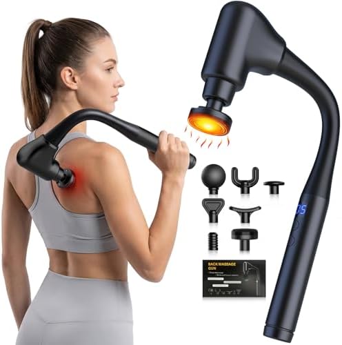 AERLANG Massage Gun with Heat Extension Handle Massager Birthday Gifts by AERLANG
