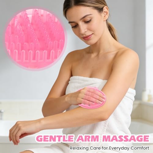 2 Pack Magnetic Meridian Massage Brush for Belly, Back & Leg - Image 4