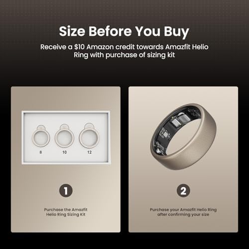 Amazfit Helio Ring Sizing Kit, Size Before You Buy, Get Credit for Purchase - Image 2