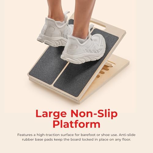 Sunny Health & Fitness Adjustable Calf & Ankle Stretcher - Image 5
