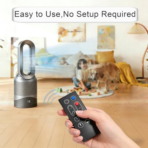 Replacement Remote Control for Dyson Pure Hot+Cool HP00 HP01 Air Purifier Heater Fan with Magnetic with Battery,Part NO.967197-13 - Image 5