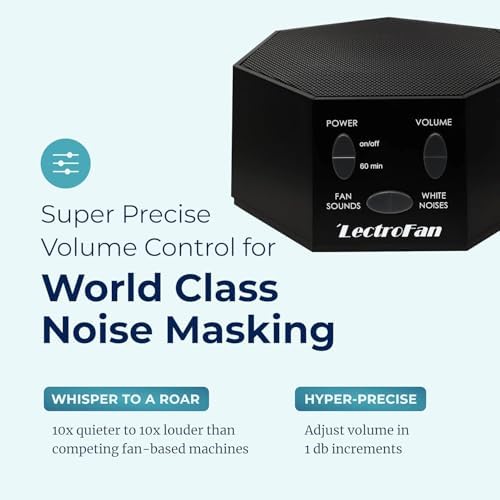 Adaptive Sound Technologies LectroFan Classic, Global Power, Black - Image 5