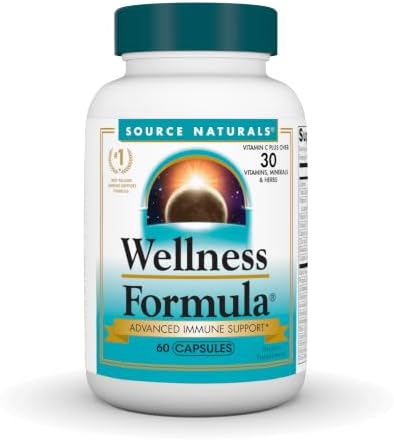 Source Naturals Wellness Formula, Advanced Immune Support - 60 Capsules by SourceNaturals