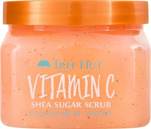 Tree Hut Body Scrub, Vitamin C, 18 Oz by TreeHut