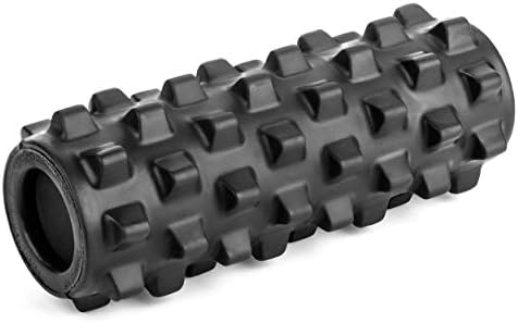 RumbleRoller Extra Firm Foam Roller Deep Tissue Massage Roller for Muscle Recovery (12 Inches Compact) by RumbleRoller