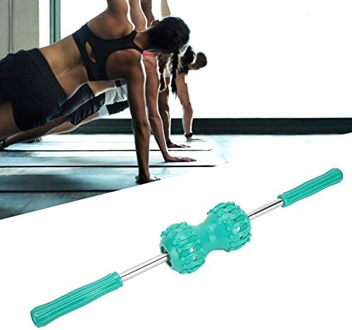 ZJchao Muscle Roller Massage Stick, Multifunctional Magnet Massage Roller Reduce Muscle Soreness Tightness Leg Cramps Back Pain Rub Muscle for Relief Acupressure - Image 3