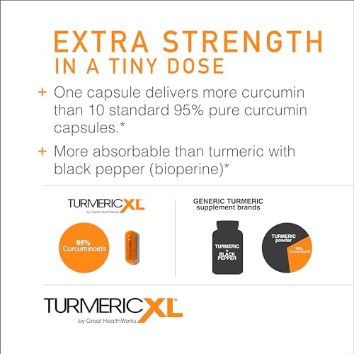 OmegaXL TurmericXL Joint Support Supplement, 250mg, 30 Capsules - Image 3