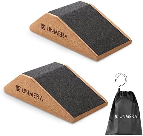 UNMERA Squat Wedge Block Non Slip for Heel Elevated Squats, 2PCS by UNMERA