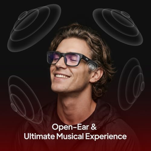 OhO Open Ear Smart Glasses, UV400 Z87.1 Lightweight Audio Bluetooth Glasses - Image 2