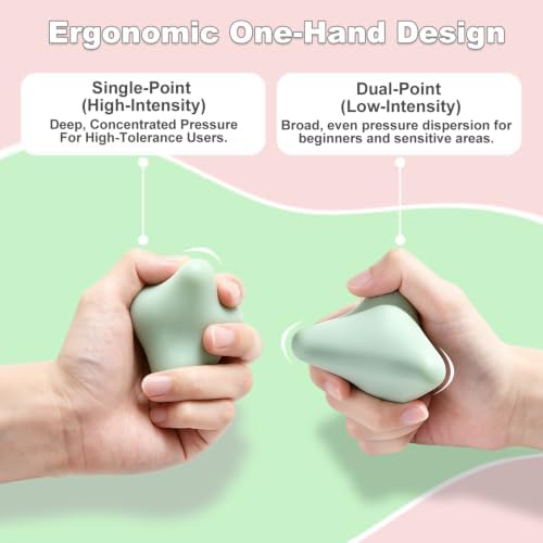 Fascia Release Tools Deep Tissue Massage Ball for Exercise & Recovery Targets Back, Shoulder, Legs&Feet - Relieves Muscle Knots, Trigger Point Massage, Pressure Point Therapy- Myofascial Release Ball - Image 4