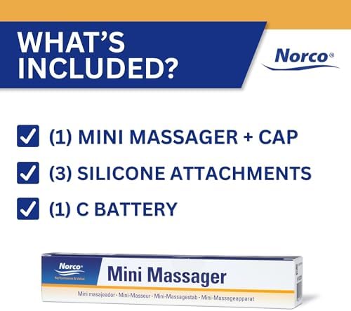 Norco Mini Massager - Handheld Massager for Scar Tissue Break Up - Image 6