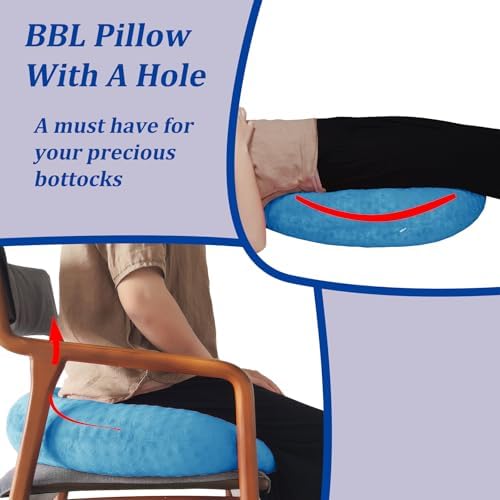 BBL Pillow After Surgery, Brazilian Butt Lift Foam Cushion for Sitting - Image 6