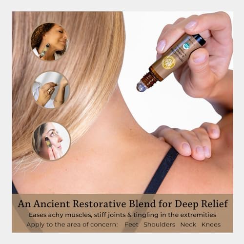 Silk Road Organic Frankincense Oil & Myrrh Comfort Roll-On, USDA Certified - Image 3