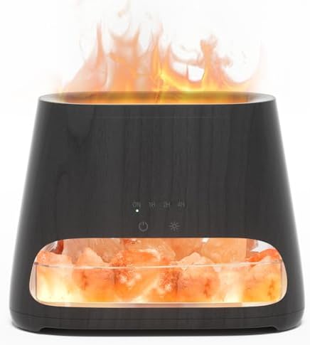 SALKING 2-in-1 Essential Oil Diffuser for Home, 150ml Salt Lamp Diffuser by SALKING