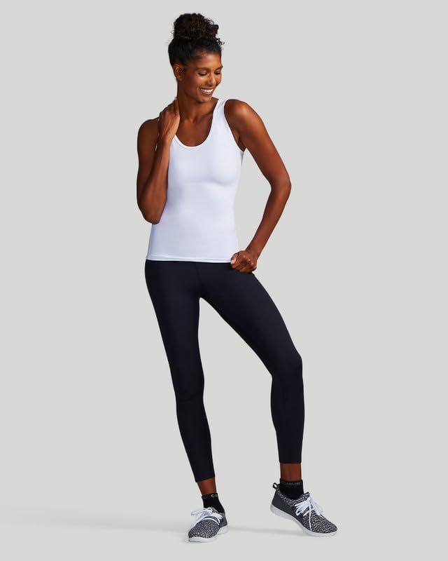 Tommie Copper for Women Lower Back Support Tank Compression Shirt for Women for Lower Back Pain Relief - Image 4