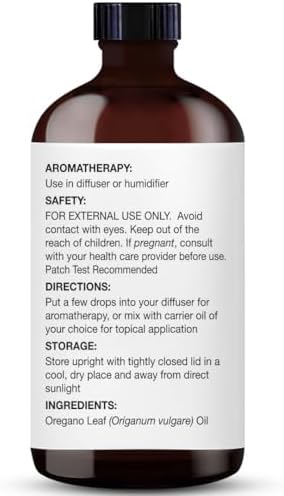 Majestic Pure Essential Oil with Glass Dropper - 100% Pure and Natural - Essential Oils for Diffuser, Aromatherapy, Soap and Candle Making, Oregano Essential Oil, Oregano Oil, 4 Fl Oz - Image 5