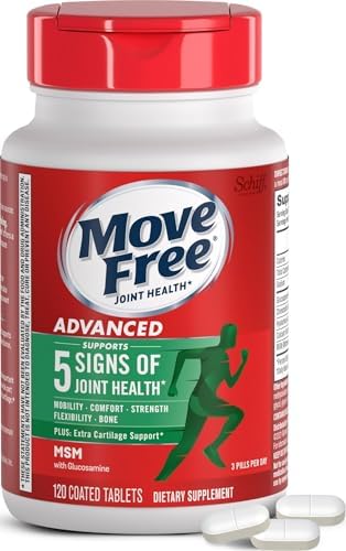 Move Free Advanced Joint Support, Glucosamine, Chondroitin + MSM - 120 ct by MoveFree