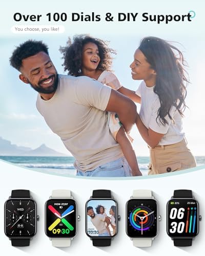 Smart Watches for Women Men, Alexa Smart Watch for Android Phones/iPhones - Image 6