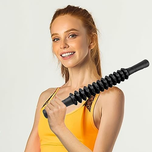 ZanLLW Muscle Roller Stick, Deep Tissue Massage Stick for Athletes, Therapy Muscle Stick for Runners, Lipo Stick for Relief Muscle Soreness, Fascia, Trigger Points, Help Calf, Leg, Back Recovery - Image 3