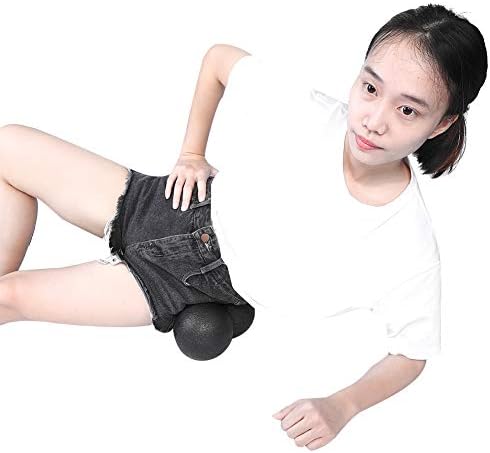 Peanut Massage Ball, 16x8cm Foam Two Ball Massage Roller Yoga Massage Roller Peanut Foam Roller Ball Massage Ball for Physical Therapy Self Deep Tissue - Image 5