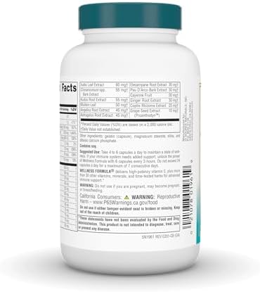 Source Naturals, Wellness Formula, Advanced Immune Support - 120 Capsules - Image 3