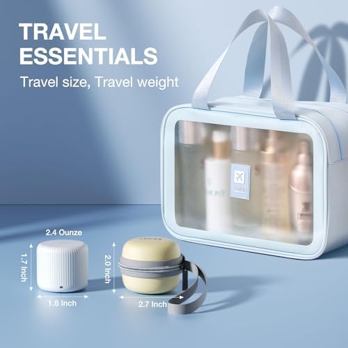 LEICEX Portable Sound Machine + Travel Case, Mini White Noise Machine for Sleeping & Travel Case - Image 2