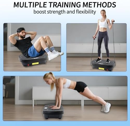 Homesy Vibration Plate Exercise Machine Shake Plate for Lymphatic Drainage - Image 5