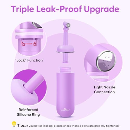 easy@Home Portable Bidet - Peri Bottle for Postpartum Essentials Pink - Image 3