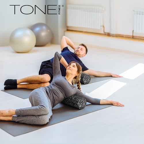 Tone Fitness High Density EPP Foam Exercise Foam Roller for Yoga, Pilates, Stretching, Massage, and Recovery | Multiple Sizes and Colors - Image 6