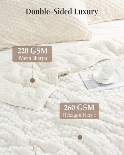 Topblan Weighted Blanket for Adults, 20lbs 60 x 80 Queen Size for Bed - Image 3