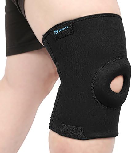 Nvorliy Plus Size Knee Sleeve for Large Legs, Fit Women and Men (XL) by Nvorliy