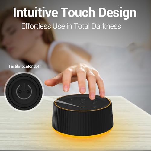 White Noise Machine,Black Sleep Sound Maker,26 Sounds - Image 6