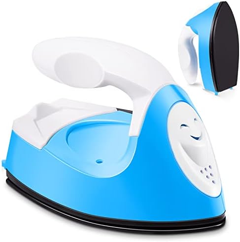 Honoson Mini Craft Iron with Charging Base Tiny,Blue by Honoson