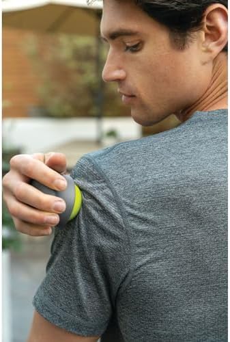 TRIGGERPOINT Performance Handheld Massage Roller Ball, Green/Grey, One Size - Image 4