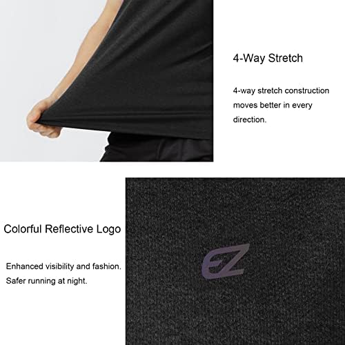 EZRUN Men's Quick Dry Workout Tank Top UPF 50+ Sweat-Wicking Gym Shirt - Image 5